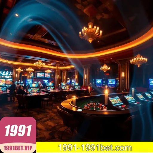 Imagem ilustrativa mostrando a plataforma 1991BET com variedade de jogos online e provedores populares.