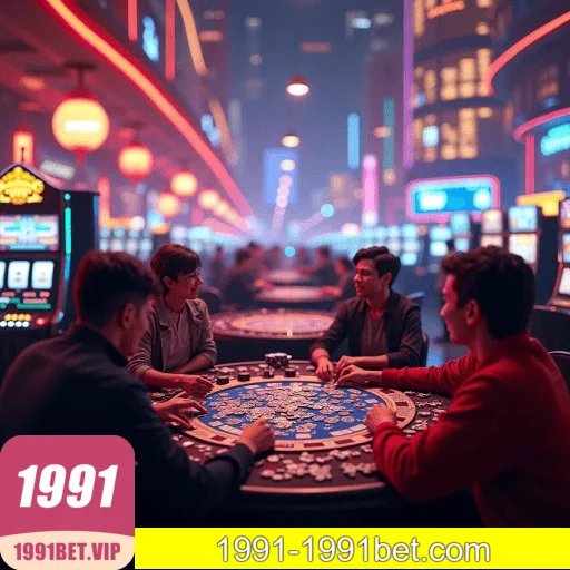 Visual apresentando slots populares da 1991BET com jackpots progressivos e oportunidades de ganhos altos.